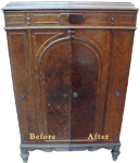 Restore the original beauty and value of your antique wood furniture!